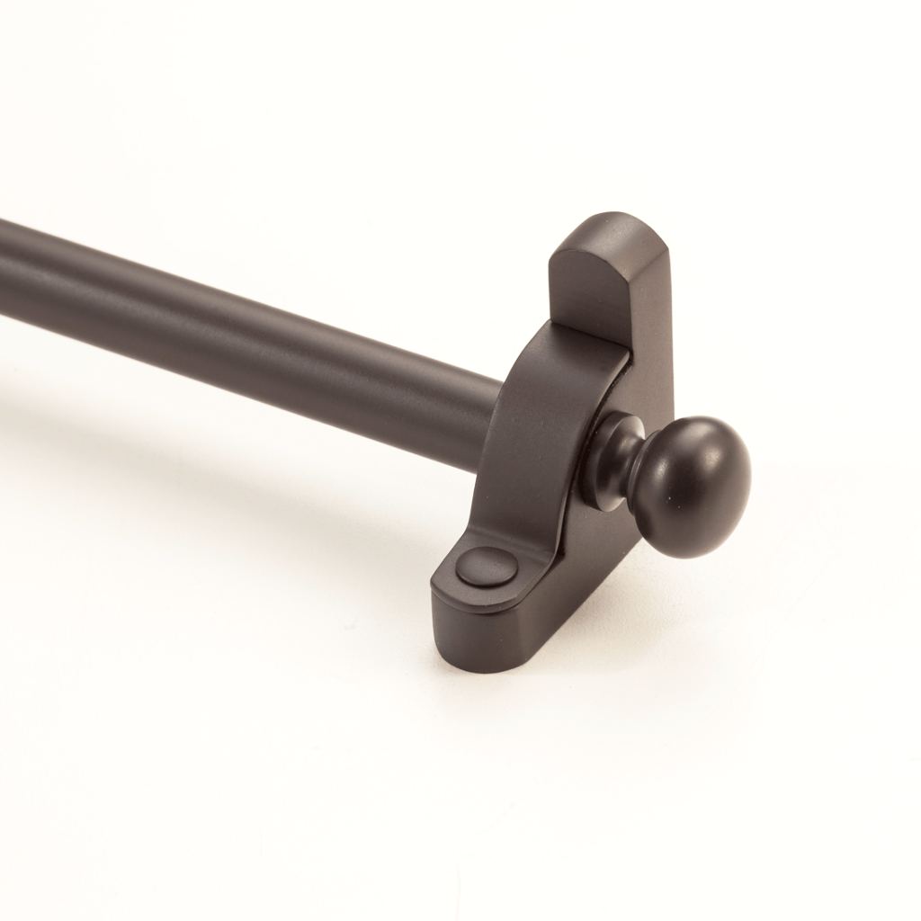 Heritage® Tubular Stair Rod Collection with Round Finials