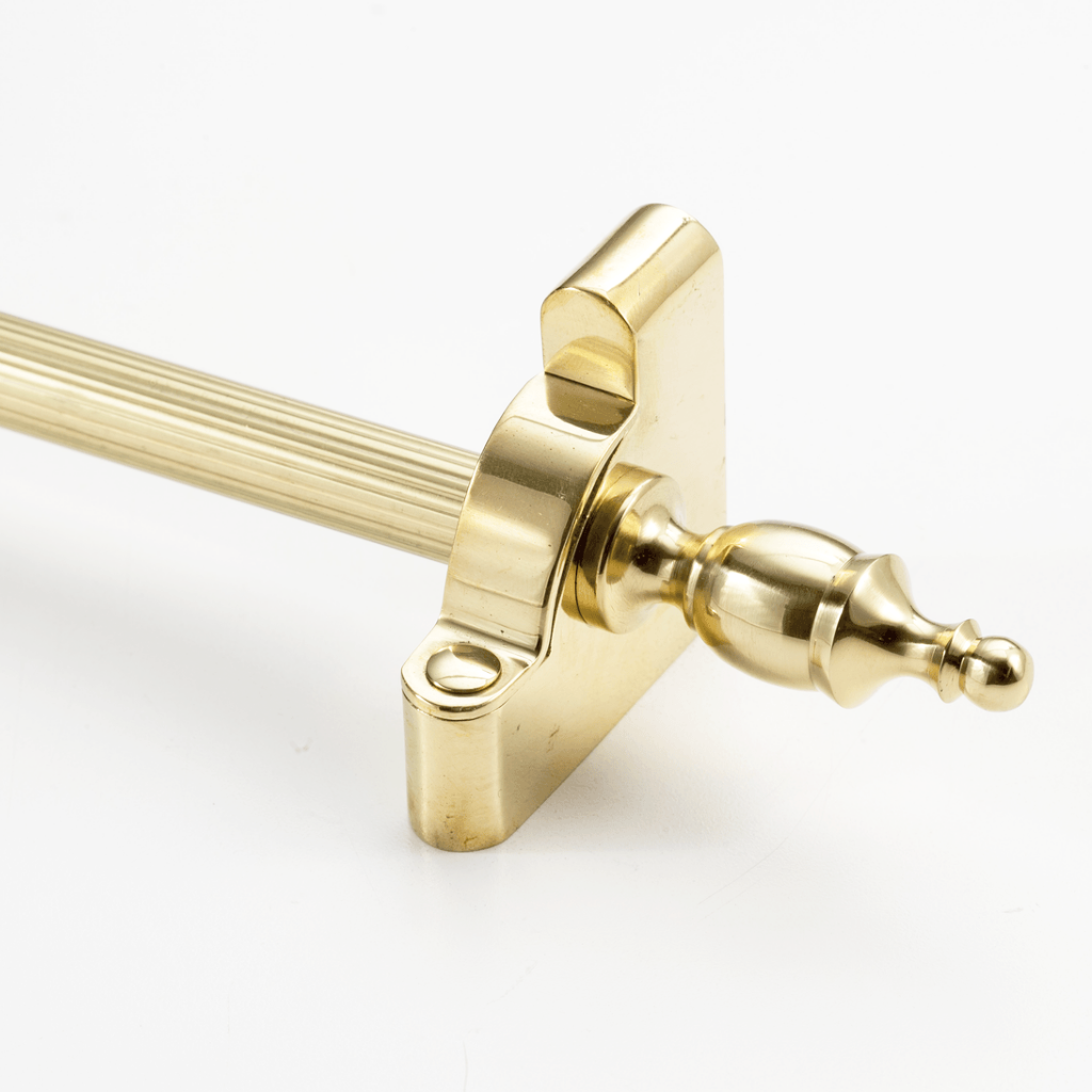 Heritage® Fluted Stair Rod Collection with Crown Finials