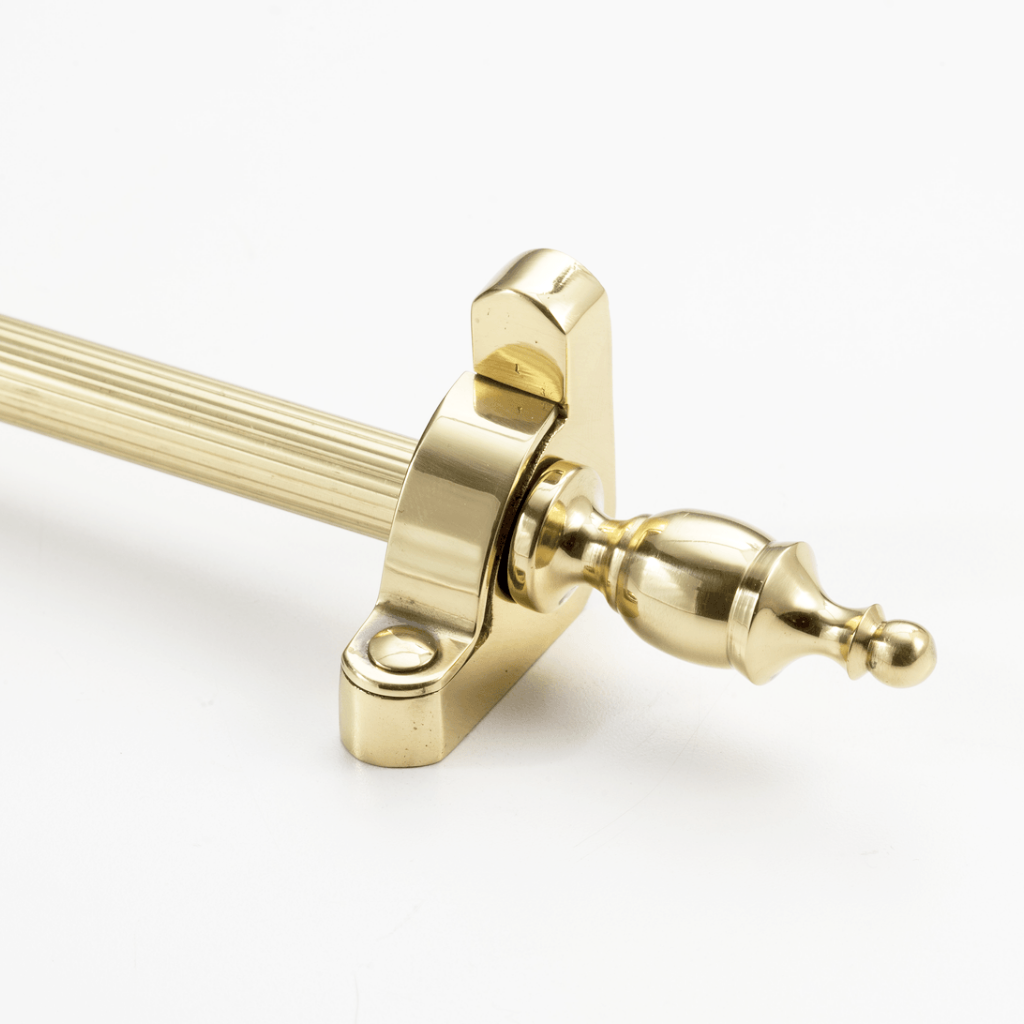 Heritage® Fluted Stair Rod Collection with Crown Finials