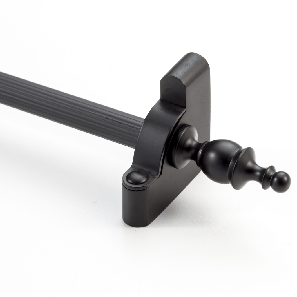 Heritage® Fluted Stair Rod Collection with Crown Finials