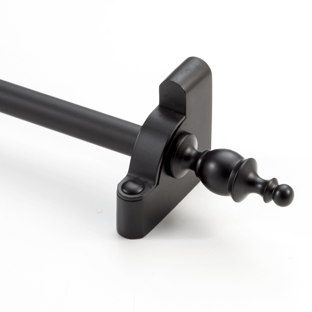 Heritage® Tubular Stair Rod Collection with Crown Finials