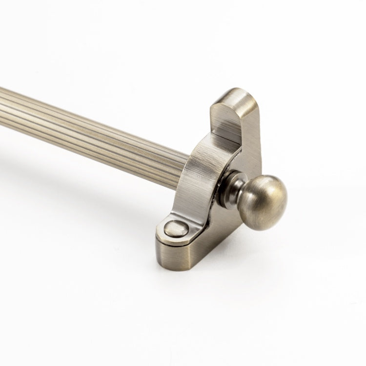 Heritage® Fluted Stair Rod Collection with Round Finials