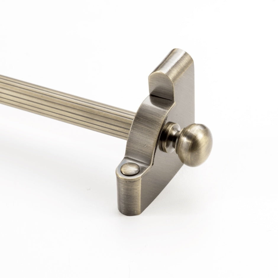 Heritage® Fluted Stair Rod Collection with Round Finials