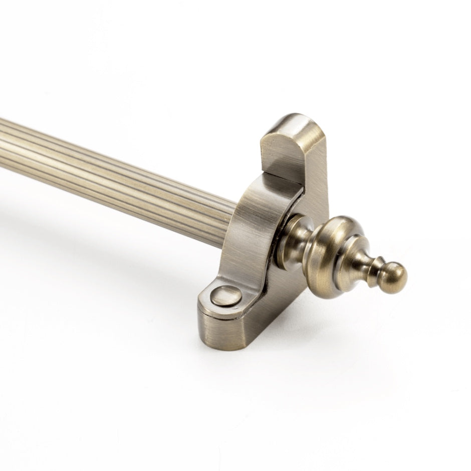 Heritage® Fluted Stair Rod Collection with Urn Finials