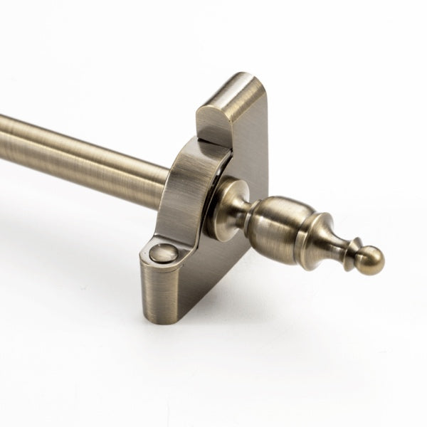 Heritage® Solid Stair Rod Collection with Crown Finials