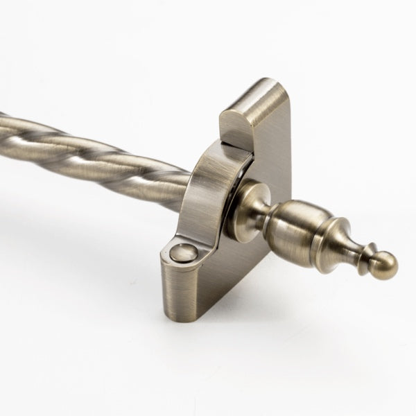 Heritage® Roped Stair Rod Collection with Crown Finials