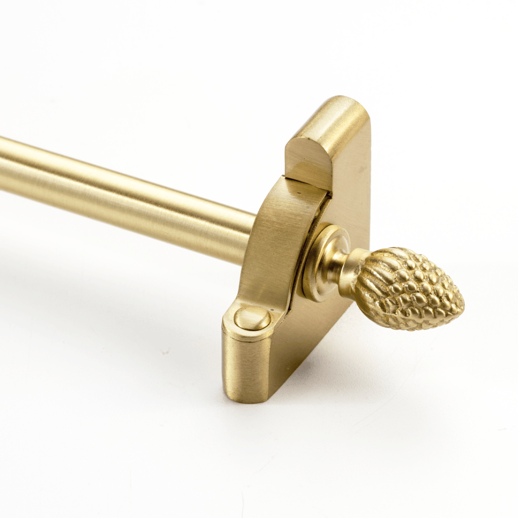 Heritage® Solid Stair Rod Collection with Pineapple Finials