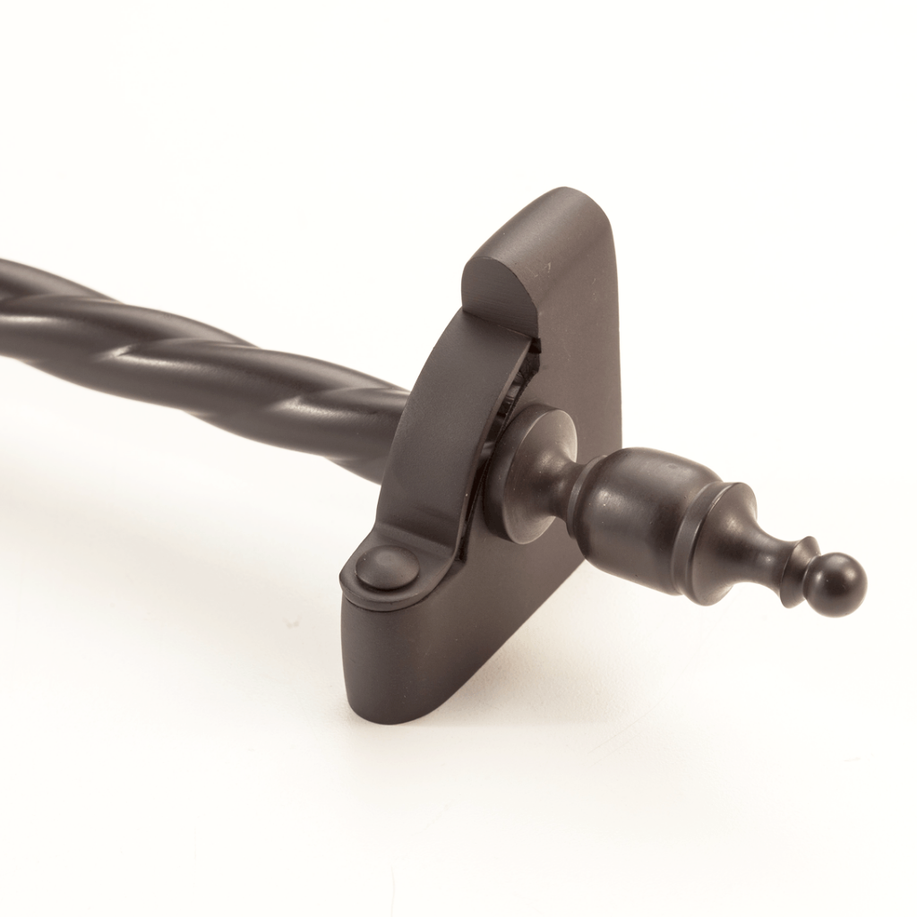 Heritage® Roped Stair Rod Collection with Crown Finials